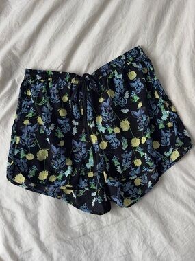 Heartloom Floral High Waist Shorts